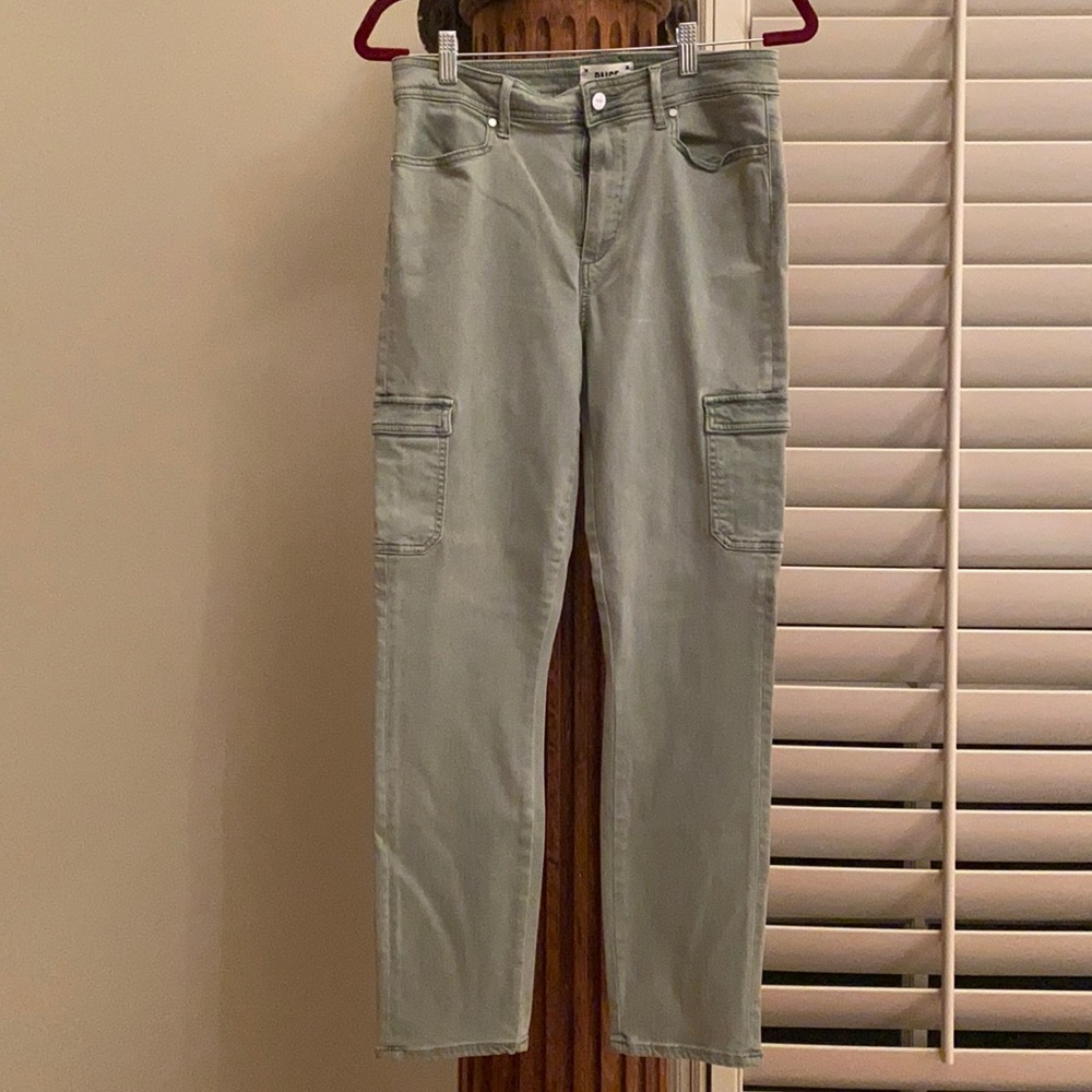 Paige stretch cargo jeans